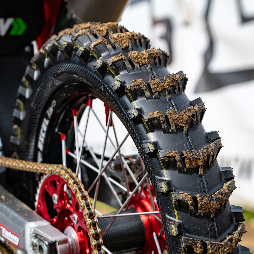 Plews Tyres - MX1 HAWKSTONE GP - Soft - Sand/Mud Paddle Rear Tire