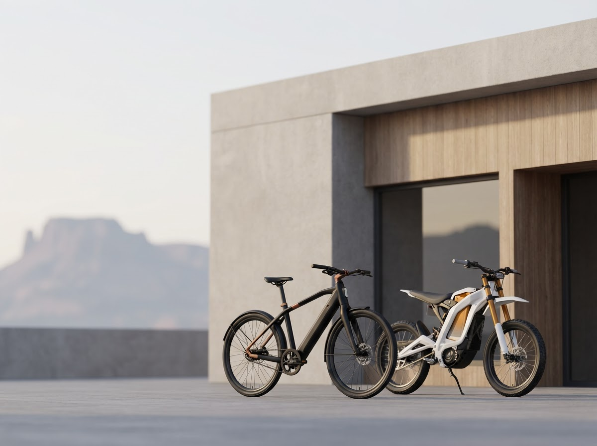 Electric riding keeps growing, e-bikes for commuting, e-trikes for errands and mobility, and higher-powered electric motos for off-road fun.