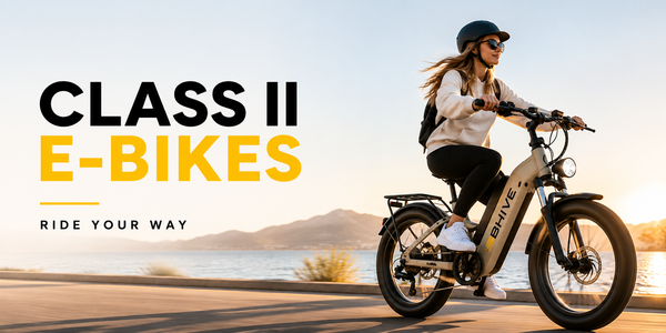Class II E-Bikes at BHive Moto, West Jordan Utah