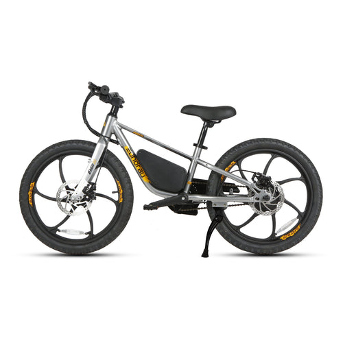 Eunorau EKIDS20 Graphite kids e-bike, non-drive side view