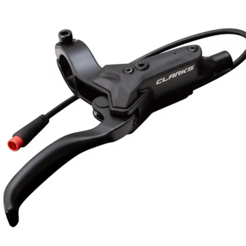 Clarks SYNC-4E – Powerful 4-Piston EBike Hydraulic Brake System with Motor Shut Off