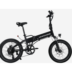 VanPowers CommuteMate – Compact Folding E-Bike with Fat Tires