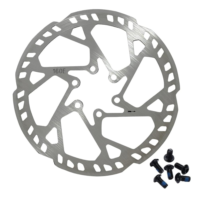 HappyRun e-bike brake disc rotor with mounting bolts