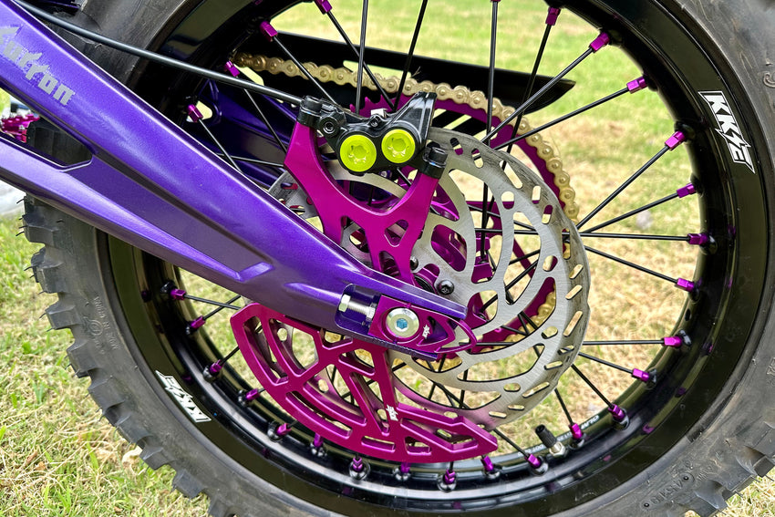 KKE Aluminum Rear Brake Disc Guard Fit SURRON Ultra Bee 2023-2024 (Collective)