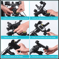 HappyRun phone holder installation steps