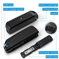 48V16AH 0-1000W Electric Bicycle Lithium Battery