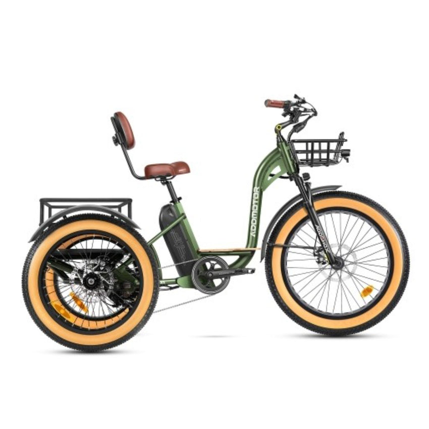 Addmotor Grandtan Plus M340 – Enhanced Fat Tire Electric Trike