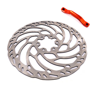 KKE Front 220MM Disc with Adapter For Surron Light Bee X, Segway X160/X260, E-Ride Pros SS, Talaria MX3