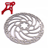 KKE Rear 220MM Disc with Adapter For SurRon Light Bee X, Segway X160/X260, E-Ride Pro SS  (Collective)