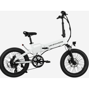 VanPowers CommuteMate – Compact Folding E-Bike with Fat Tires