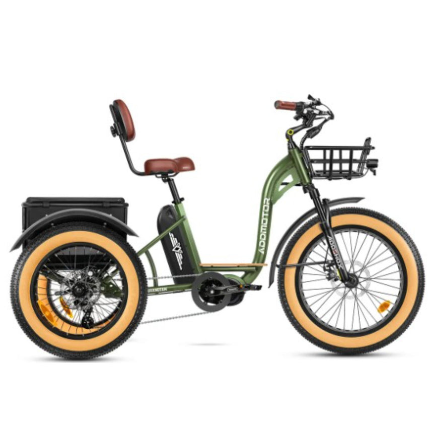Addmotor Grandtan Turbo – The Most Powerful 1000W Mid Drive Electric Trike
