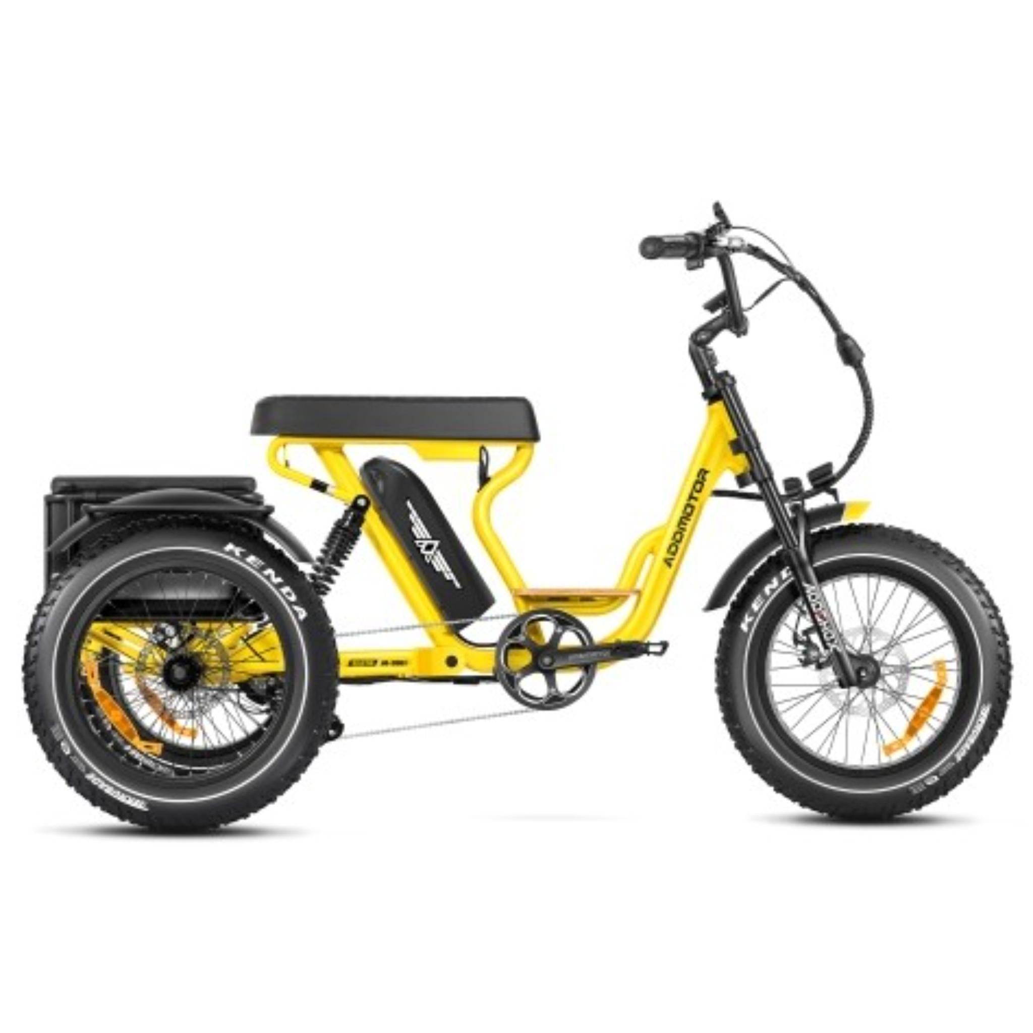 Addmotor Soletri II M-366X | Full-Suspension Electric Trike | 750W