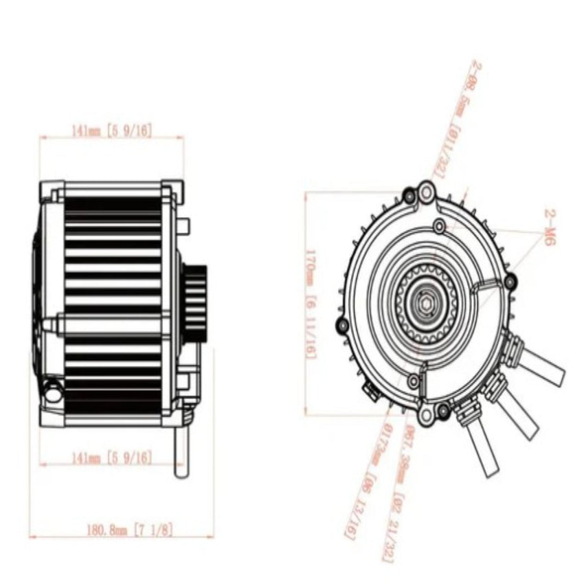 Ventus Ryuga 81kW Ultra High-Performance Motor