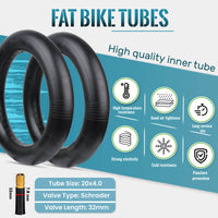Fat Tire Tube - 20”×4" / 26"×4"