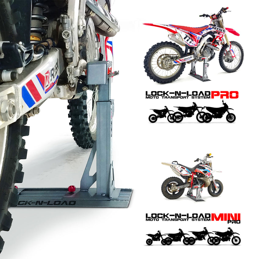 Lock-N-Load Pro - Strapless Moto Transport System