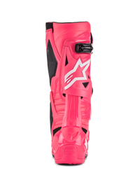 Alpinestars Tech 10 Boots, Diva Pink/White, rear