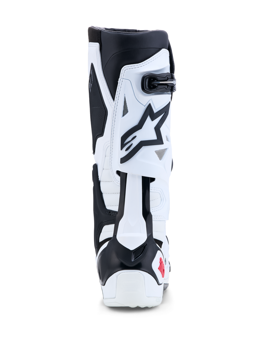 Alpinestars Tech 10 Boots, White/Black/Red