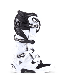 Alpinestars Tech 7 Boots, White/Black, side profile