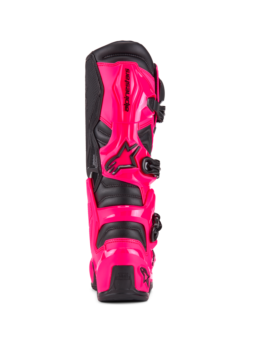 Alpinestars Tech 7 Boots, Diva Pink/Black, rear view