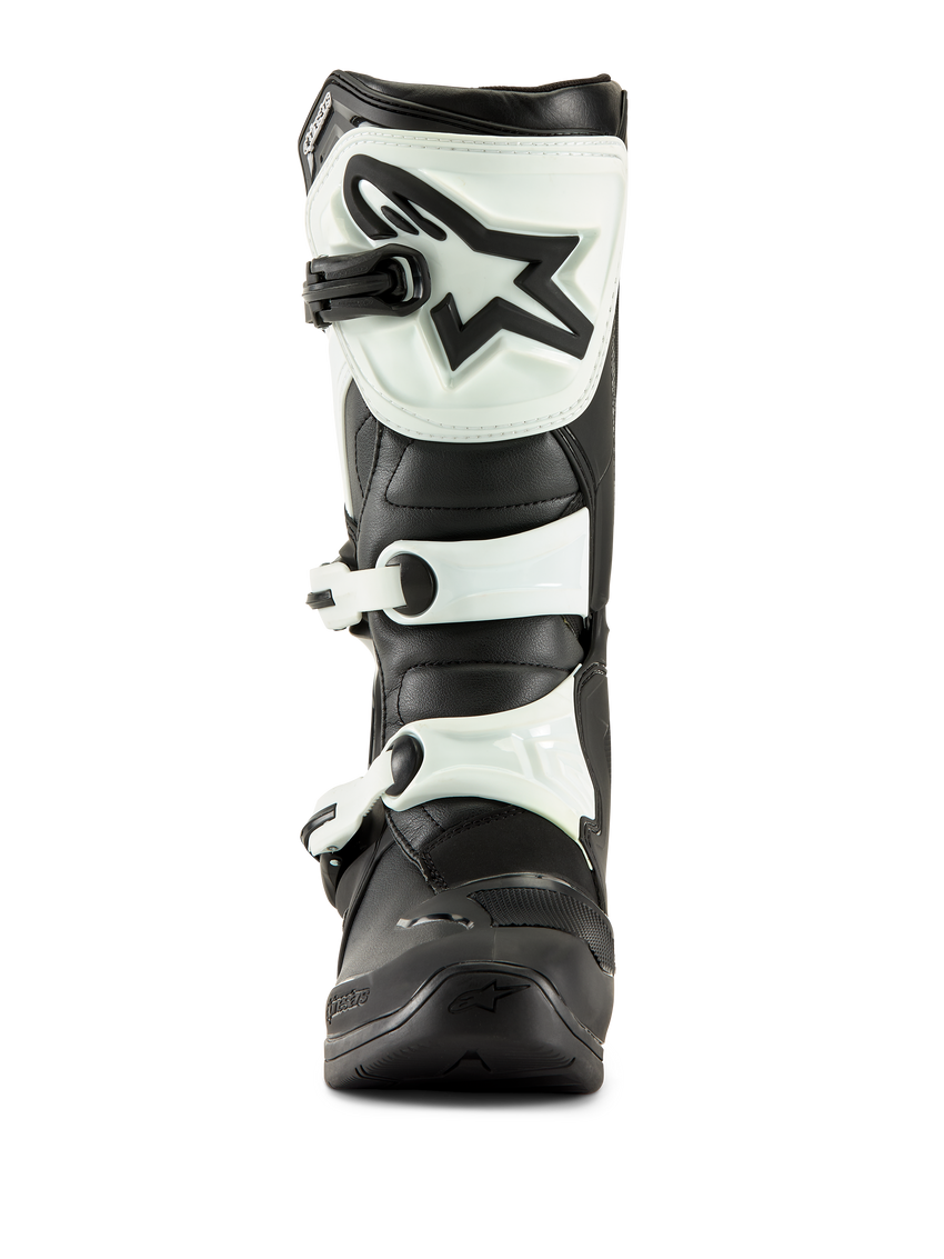 Alpinestars Tech 3 Boots, Black/White, front view
