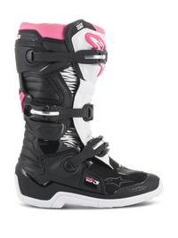Alpinestars Stella Tech 3 Boots, Black/White/Pink, side