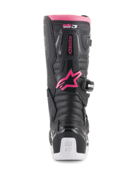Alpinestars Stella Tech 3 Boots, Black/White/Pink, back