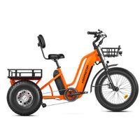 Addmotor Greattan D – Heavy-Duty 7" Fat Tire Cargo Electric Trike