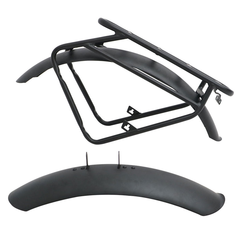 SPECTER-ST 2.0 rack and fender, angled view