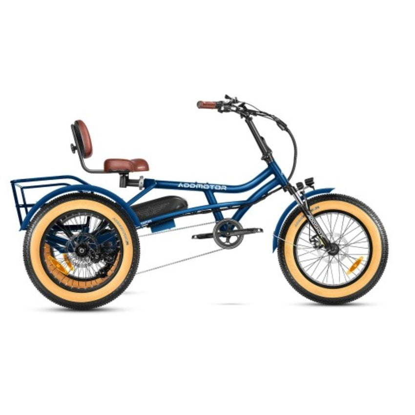 Addmotor Arisetan II M360 – World's First Semi-Recumbent Electric Trike