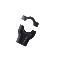 Valtinsu EM-5 Pro upper and lower handlebar clamps in black