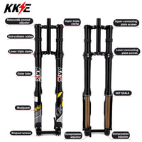 KKE 37MM Aluminum Front Fork Suspension Kit Fit SURRON Light Bee, E-Ride Pro-SS, Talaria Sting MX3/MX4/R (Collective)