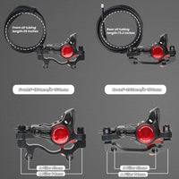 ZOOM HB-875E/876E Right Rear Hydraulic Disc Brake