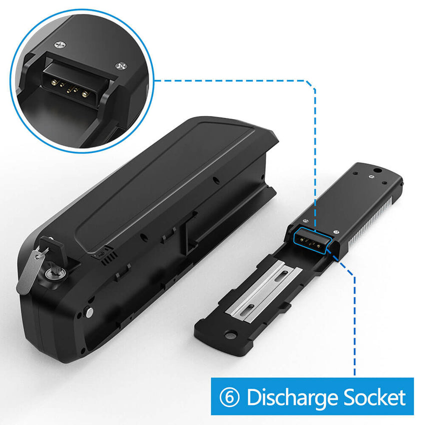 52V14.4AH 0-1200W Electric Bicycle Lithium Battery