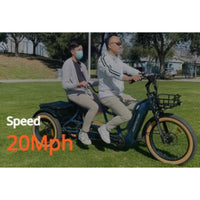 Addmotor M380 – Tandem Electric Trike