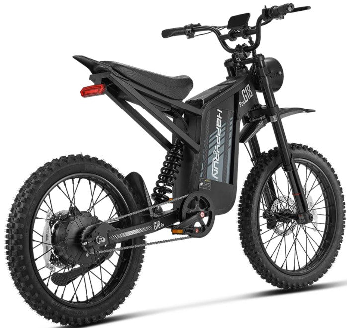 HappyRun G18 Pro 4500W Electric Dirt Bike — Street + Off-Road