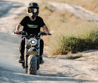 28 MPH scrambler style, hydraulic disc brakes, 220 lb capacity, BHive Moto Utah