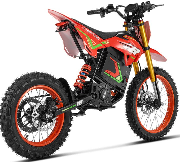 HappyRun F18 Electric Dirt Bike (Mid-Drive) — Off-Road
