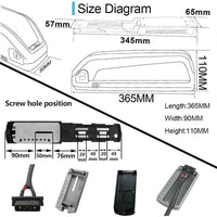 52V14.4AH 0-1200W Electric Bicycle Lithium Battery