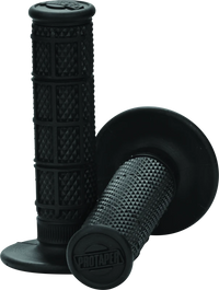 ProTaper 1/3 Waffle motocross grips in black, pair