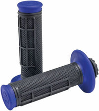 ProTaper Pro Series Clamp-On Grips – 1/2 Waffle, Blue/Black