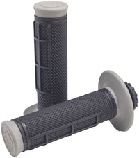 ProTaper Pro Series Clamp-On Grips – 1/2 Waffle, Gray/Black