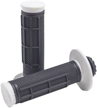 ProTaper Pro Series Clamp-On Grips – 1/2 Waffle, White/Black