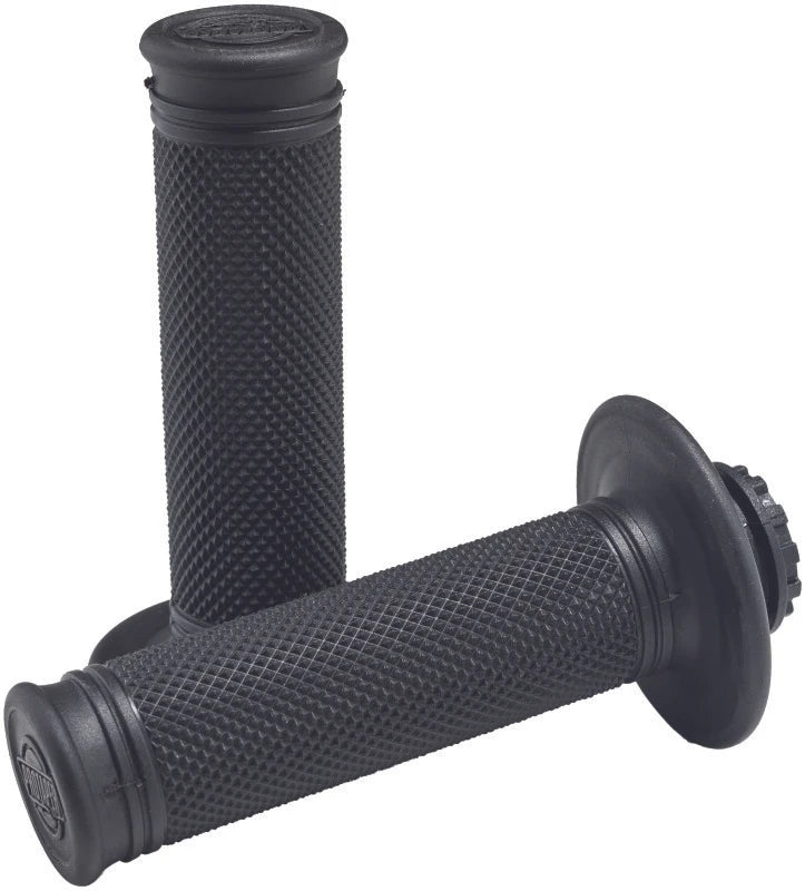 ProTaper Pro Series Clamp-On Grips – Full Diamond, Black/Black