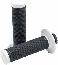 ProTaper Pro Series Clamp-On Grips – Full Diamond, White/Black
