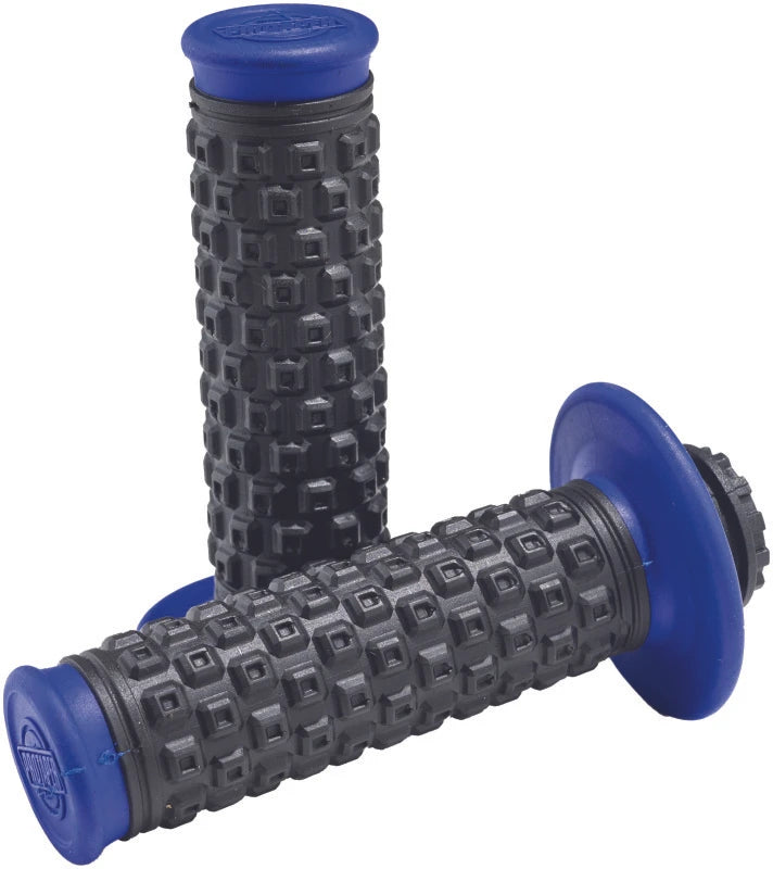ProTaper Pro Series Clamp-On Grips – Pillow Top, Blue/Black