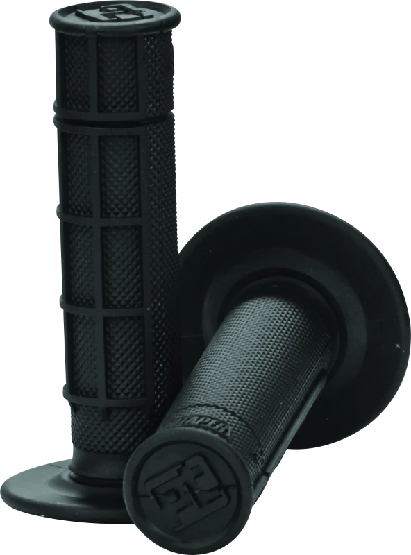 ProTaper Race Cut 1/2 Waffle motocross grips in black, pair