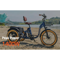 Addmotor Grandtan X – Full Suspension Electric Trike