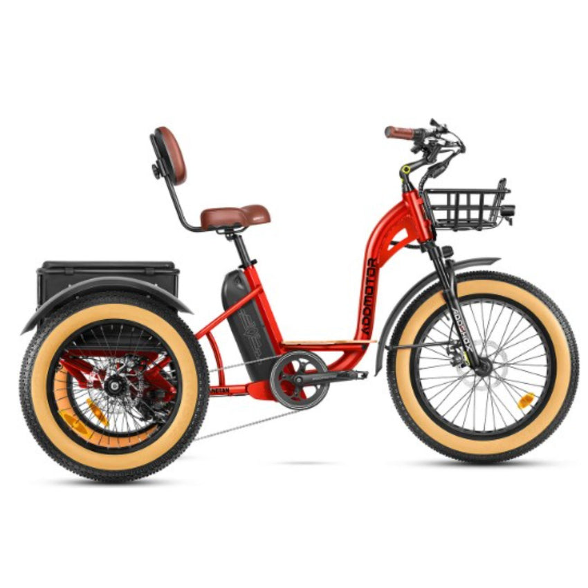 Addmotor Grandtan M340 – The Ultimate Fat Tire Electric Trike