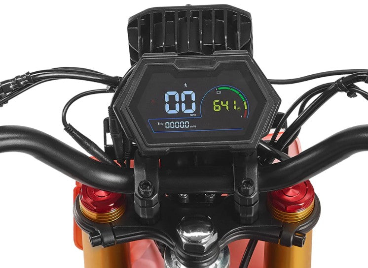 HappyRun F18 Electric Dirt Bike (Mid-Drive) — Off-Road