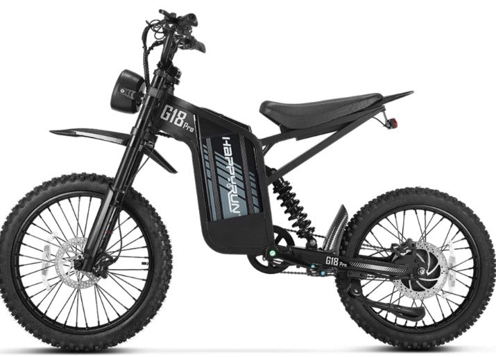 HappyRun G18 Pro 4500W Electric Dirt Bike — Street + Off-Road